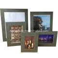 8.5 X 11 " Brown Textured Paper Leatherette Photo Frame